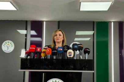 DEM Parti Sözcüsü Doğan: "İnsanlar barışa öylesine saygı duyuyor ki bulundukları her yerden buna ses vermek istiyorlar"
