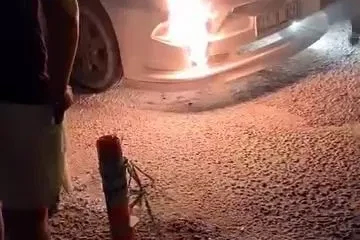 Diyarbakır’da yolcu minibüsünde korkutan yangın
