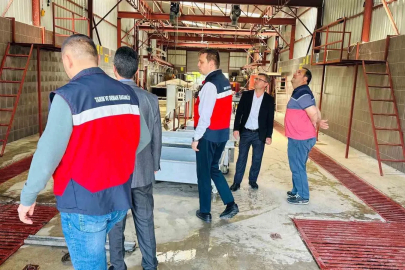 Gediz’de geçici kurban kesim yerlerinde denetim
