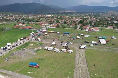 Turhal’da taşkın riskine karşı hayvan pazarı yüksek bölgeye taşındı
