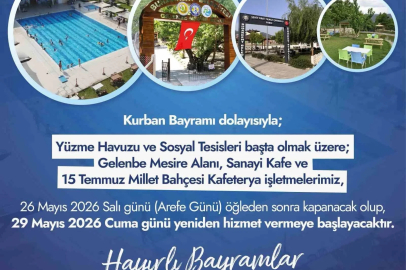 Buharkent Belediyesi’nden bayramda sosyal tesislerde geçici düzenleme
