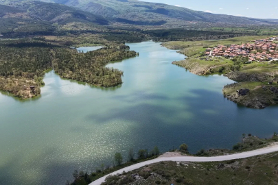 Kütahya’daki Enne Barajı 3 yıl aradan sonra yüzde 100 doluluk oranına ulaştı
