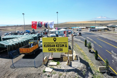 Bölgenin en büyük kesim ve satış yeri Kocasinan’da hazır
