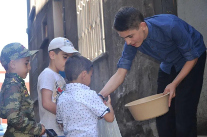 Erzurum’da "arafalık" geleneği sürüyor
