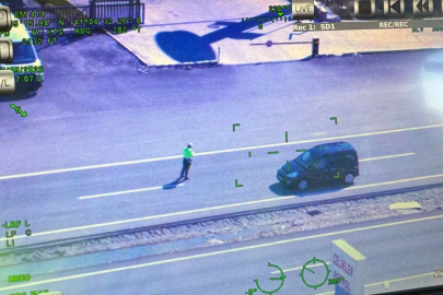 Batman’da Kurban Bayramı öncesi havadan trafik denetimi
