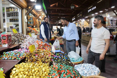 Tarihi Kapalı Çarşı’da Kurban Bayramı yoğunluğu yaşanıyor

