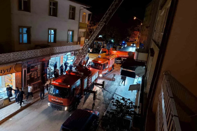Elazığ’da baca yangını
