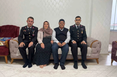 Jandarma, şehit aileleri ve gazileri unutmadı
