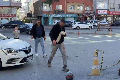 Kayseri’de acemi kasaplar hastaneye koştu
