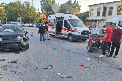 Otomobille çarpışan ATV’nin sürücüsü yaralandı
