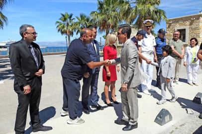 Çeşme Kalesi’nde bayramlaşma programı düzenlendi
