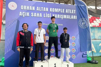 Aydınlı sporculardan Konya’da madalya yağmuru
