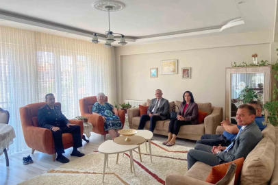 Kaymakam Güngör’den şehit ailelerine bayram ziyareti
