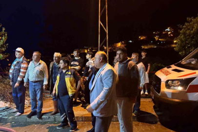 Başkan Özel yangın söndürme çalışmalarını yerinde takip etti
