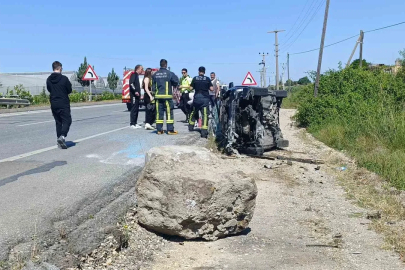 Futbolcu Furkan Perker bayram tatili yolunda ailesiyle kaza geçirdi: 5 yaralı
