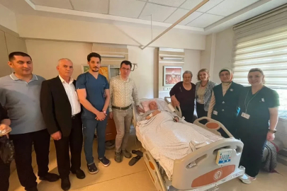 ESOGÜ hastanesi yönetiminden hasta ve çalışanlara bayram ziyareti

