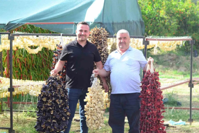 Nazilli’de kurutmalık sebze oymacılığı "bacasız fabrikaya" dönüştü
