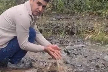 Dere yatağında mahsur kalan köpek ile toprak altındaki kaplumbağa kurtarıldı
