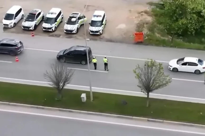 Polis ekiplerinden bayram tatilinde yoğun denetim ve uygulama
