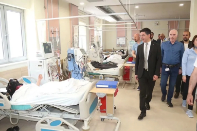 Erzurum Şehir Hastanesi’nde bayramlaşma

