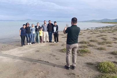 Seyfe Gölü bayramda ziyaretçi akınına uğradı
