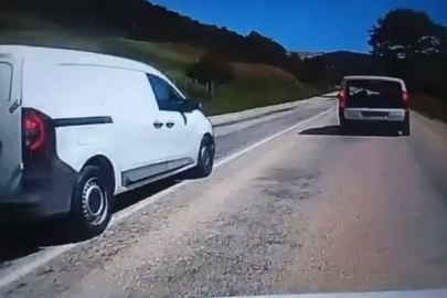 Hatalı sollama kamerada
