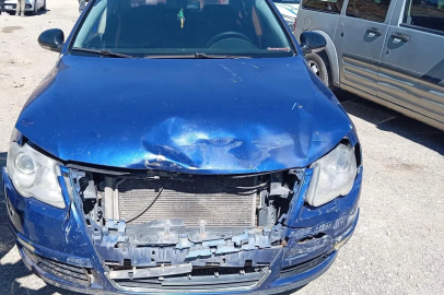 Hatay’da iki otomobilin karıştığı kazada 1 kişi yaralandı
