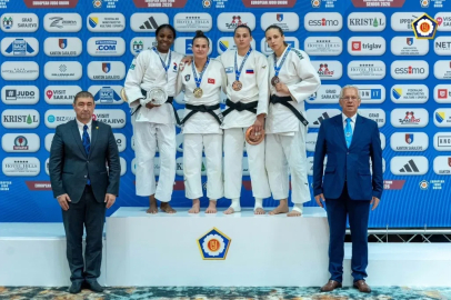 BEUN’lu Millî Judocu Gülenay’dan Avrupa’da altın zafer

