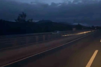 Ters yönde kilometrelerce ilerleyerek trafiği tehlikeye düşürdü
