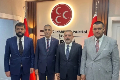 Sincan Belediye Başkanı Ercan’dan MHP’ye ziyaret
