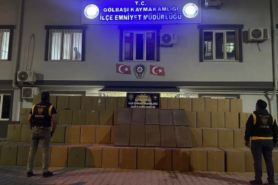 Şüpheli tırda 5,5 milyon adet bandrolsüz sigara ele geçirildi
