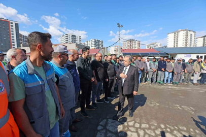 Başkan Yalçın’dan bayramın kahramanlarına teşekkür
