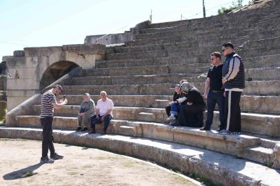 Konuralp Antik Tiyatro 14 bin ziyaretçi ağırladı
