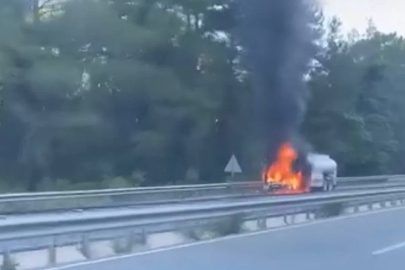 Marmaris’te mazot tankeri alev aldı, facia son anda önlendi

