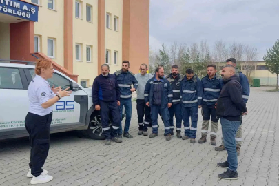 Aras Edaş’tan sahada güvenlik için personele güvenli sürüş eğitimi
