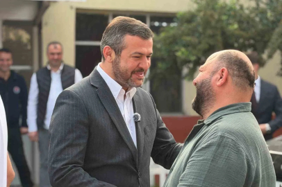 Başkan Çetinkaya belediye personeliyle bayramlaştı
