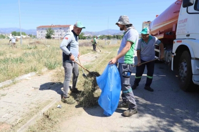Nazilli’de belediye ekipleri sahaya indi
