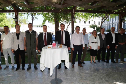 Muğla Orman Bölge Müdürlüğü’nde bayramlaşma mesaisi
