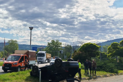 Zonguldak’ta trafik kazasında 1 kişi yaralandı
