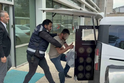 Annesini darp eden evlat tutuklandı
