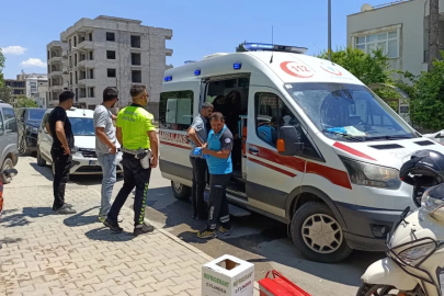 Adıyaman’da motosiklet devrildi: 2 yaralı
