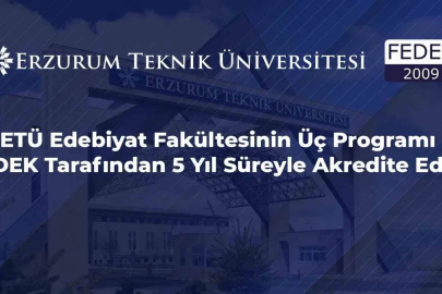 ETÜ Edebiyat Fakültesinin üç programı FEDEK tarafından 5 yıl süreyle akredite edildi
