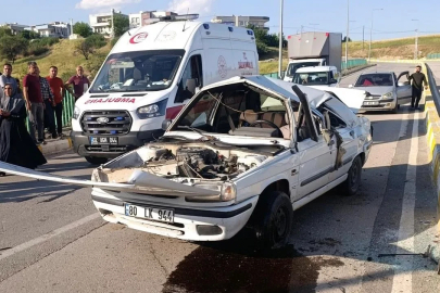 Otomobil takla attı: 1 yaralı
