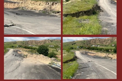 Baki Ersoy, Felahiye’de çöken yolu TBMM gündemine taşıdı
