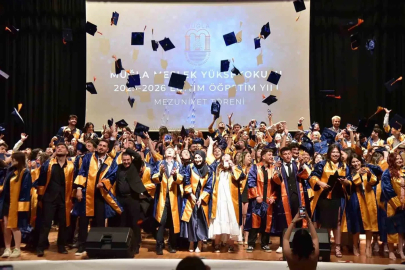 Muğla MYO’da mezuniyet sevinci
