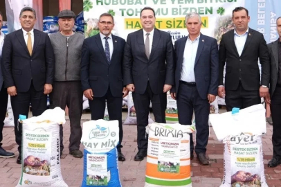 Manisa’da çiftçiye gübre, yem ve tohum desteği başlıyor
