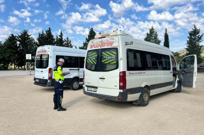 Kilis’te okul servislerine jandarma denetimi
