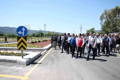 Başkan Aras yatırımları yerinde inceledi
