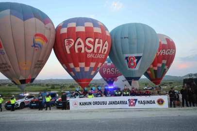 Kapadokya semalarında JÖAK’tan nefes kesen gösteri
