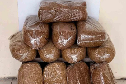 Bafra’da 60 kilo kaçak tütün ele geçirildi
